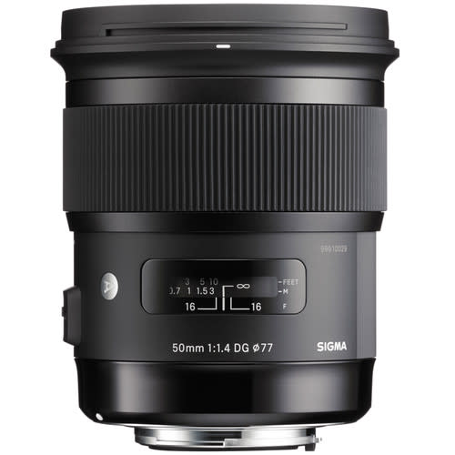 OPEN-BOX Sigma 50mm f/1.4 DG HSM Art Lens for Canon EF