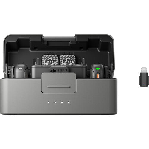 DJI Mic 3 Two-Person Compact Wireless Microphone System/Recorder for Camera & Smartphone