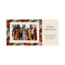 Holiday Greeting Cards - Red, Green & Pink Pattern