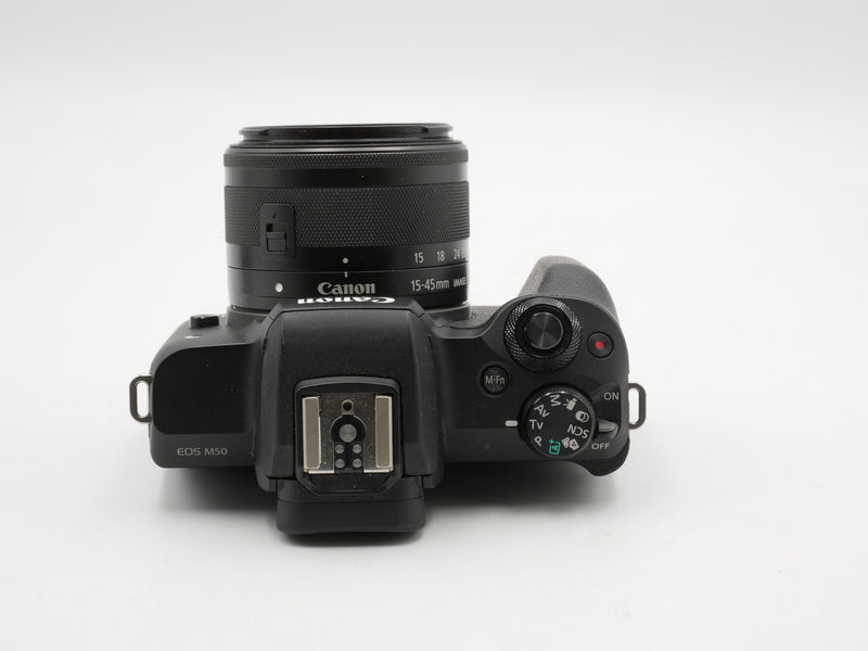 Used Canon M50 W/ 15-45mm (692045002918WW)
