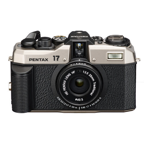 OPEN-BOX PENTAX 17 Half Frame Camera (Dark Silver)