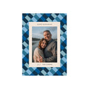 Holiday Greeting Cards - Blue-Green Pattern