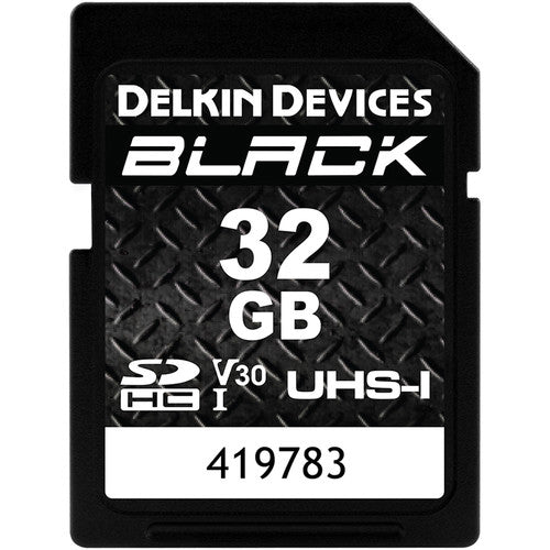 Delkin Devices BLACK UHS-I V30 SD Memory Card