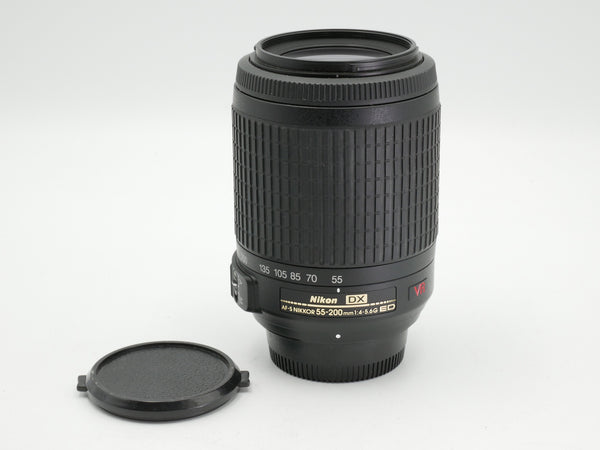 Used Nikon AF-S 55-200mm f/4-5.6 G DX VR Lens (#3261676WW)