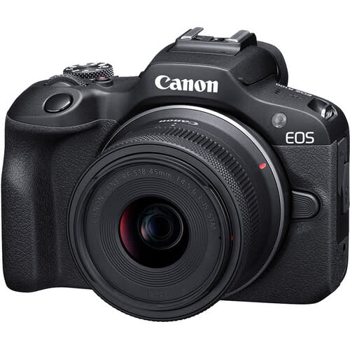 OPEN-BOX Canon EOS R100 Mirrorless Camera with RF-S 18-45mm Lens (2031004779WW)