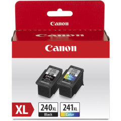 NEW OLD STOCK Canon PG-240XL Black & White Ink and CL-241XL Color Ink Value Pack