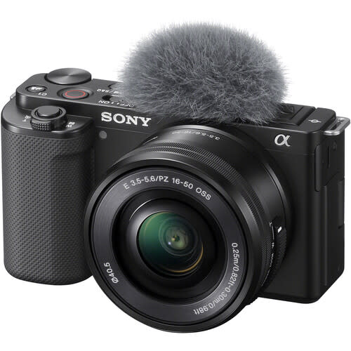 OPEN-BOX Sony ZV-E10 Mirrorless Digital Camera with 16-50mm Lens Black