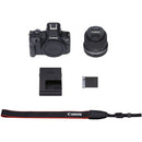 OPEN-BOX Canon EOS R50 Mirrorless Camera with RF-S 18-45mm Lens Black (442031009052WW)