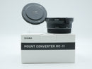Used Sigma MC-11 Mount Converter Canon EF Lens to Sony E Camera (54030828WW)