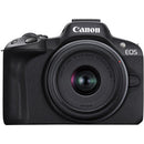 OPEN-BOX Canon EOS R50 Mirrorless Camera with RF-S 18-45mm Lens Black (442031009052WW)