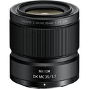 Nikon NIKKOR Z DX MC 35mm f/1.7 Lens