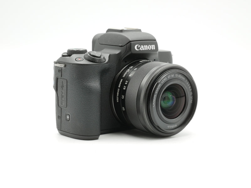 Used Canon M50 W/ 15-45mm (692045002918WW)