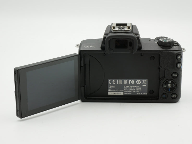 Used Canon M50 W/ 15-45mm (692045002918WW)