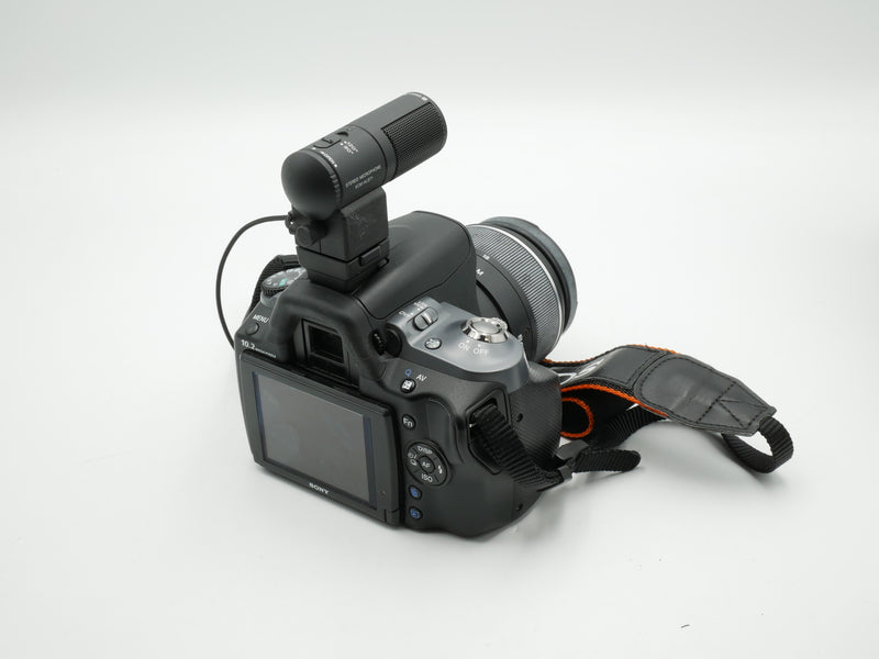 USED Sony a330 DSLR+4 Lenses &  Stereo Mic