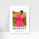 5x7 Double Sided Flat Card - GRAD (Simple Photo-1)