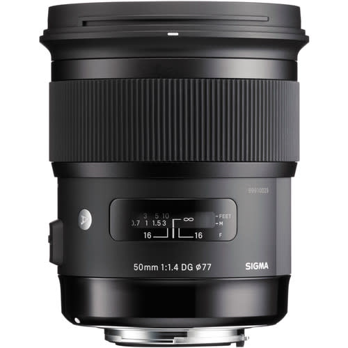 OPEN-BOX Sigma 50mm f/1.4 DG HSM Art Lens for Nikon F