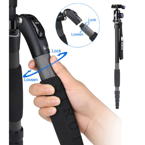 Sirui A1205 Tripod with Y-11 Ball Head (Carbon Fiber)