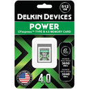 Delkin Devices CFexpress 4.0 512GB Power Card
