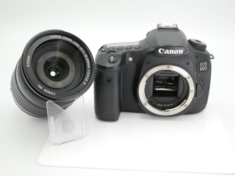 Used Canon 60D w 18-200mm EF-S F3.5-5.6 IS (11270613430+7732519021WW)