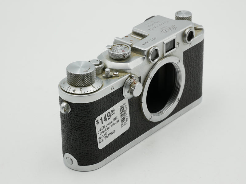 USED Leica IIIC *cracked shutter curtain* (517058WW)