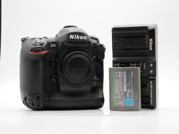 Used Nikon D4 DSLR Camera Body US Model 20,018 SC (#2037594WW)