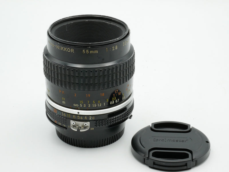 USED - Nikon Micro-Nikkor 55mm F2.8 Ai-S (