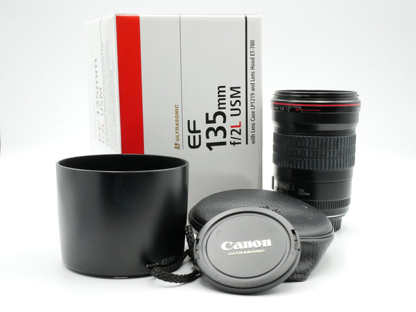 USED Canon 135mm F/2L EF (WW #132885)