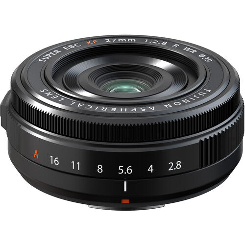 【美品フジフイルムFUJIFILM XF 27mm F2.8 R WR B267 FUJIFILM XF 27mm f/2.8 R WR Lens