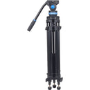 SIRUI SH15 Aluminum Video Tripod with Fluid Head