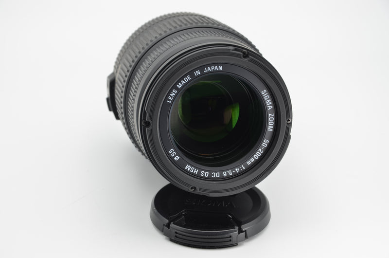 USED Sigma 50-200mm f/4-5.6 DC OS  for Canon AF (