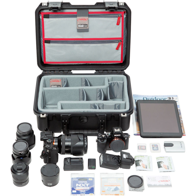SKB iSeries 1510-6 Case with Think Tank Photo Dividers & Lid Organizer