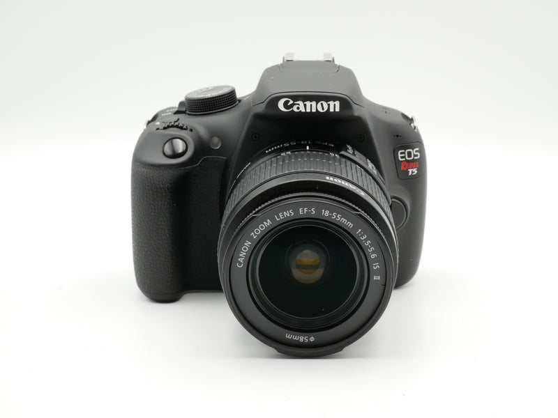 USED Canon Rebel T5 w/ 18-55mm Lens (#202074136803WW + #3376054473WW)