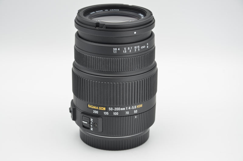 USED Sigma 50-200mm f/4-5.6 DC OS  for Canon AF (