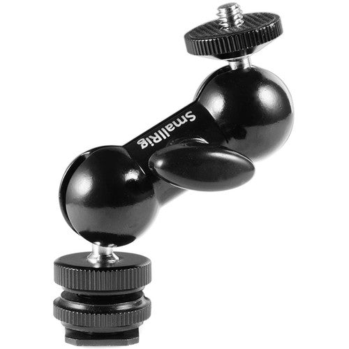 SmallRig Double Ball Head with Cold Shoe & 1/4"-20 Stud