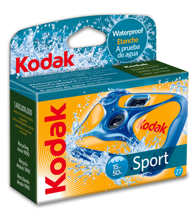 Kodak Water & Sport 800 Color Disposable Camera 27EXP