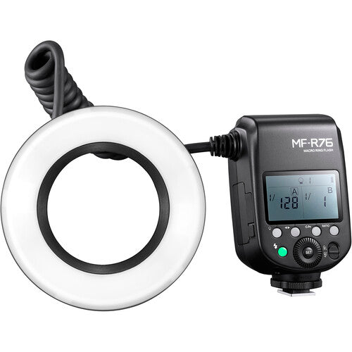 Godox リングフラッシュ コントローラー Amazon.com : GODOX MF-R76 Macro LED Ring Flash Speedlite