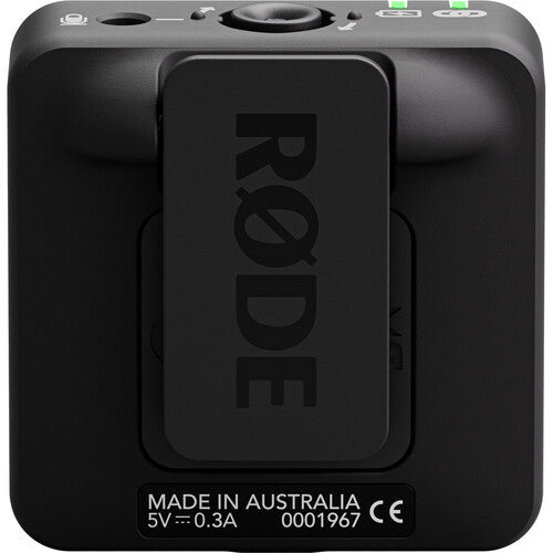 RODE Wireless ME Compact Digital Wireless Microphone System (2.4 GHz, Black)