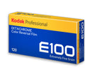 Kodak Ektachrome E100 Color Transparency 120 Film - Box (5 Rolls)