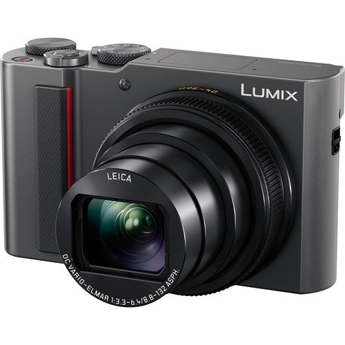 OPEN-BOX Panasonic LUMIX ZS200 Point & Shoot Camera Silver