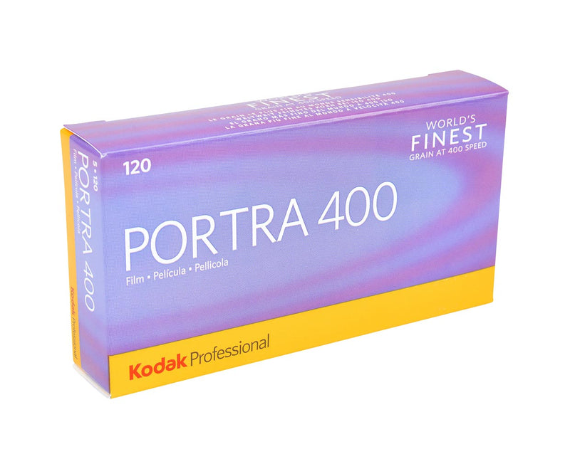 Kodak PORTRA 400 Color 120 Film - Box (5 Rolls)