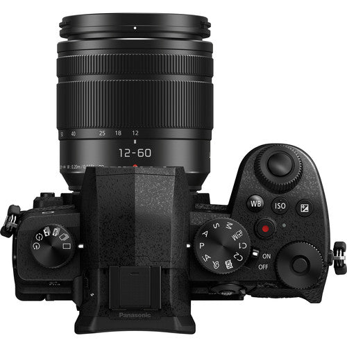 Panasonic LUMIX G95 Hybrid Mirrorless Camera with 12-60mm Lens (Updated Model Aug '22)