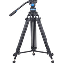 SIRUI SH15 Aluminum Video Tripod with Fluid Head