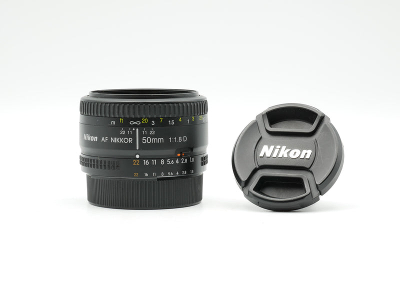 USED Nikon Nikkor 50mm F/1.8 D Lens (WW
