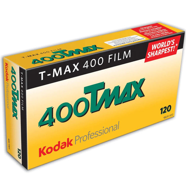 Kodak T-MAX 400 Black & White 120 Film - Box (5 Rolls)