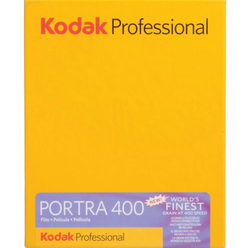 Kodak PORTRA 400 Color Film (4 x 5", 10 Sheets)