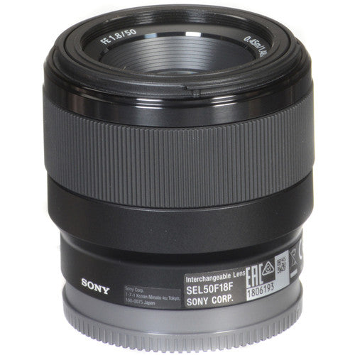 Sony FE outlet 50mm F1.8 Full-frame Prime E-Mount Lens