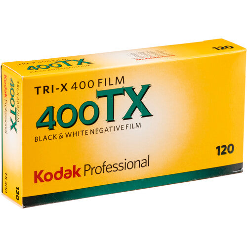 Kodak TRI-X 400 Black & White 120 Film - Box (5 Rolls)
