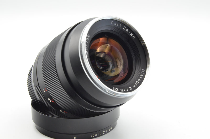 Used Zeiss Distagon 35mm F/2 ZE Canon EF mount(15887159WW)