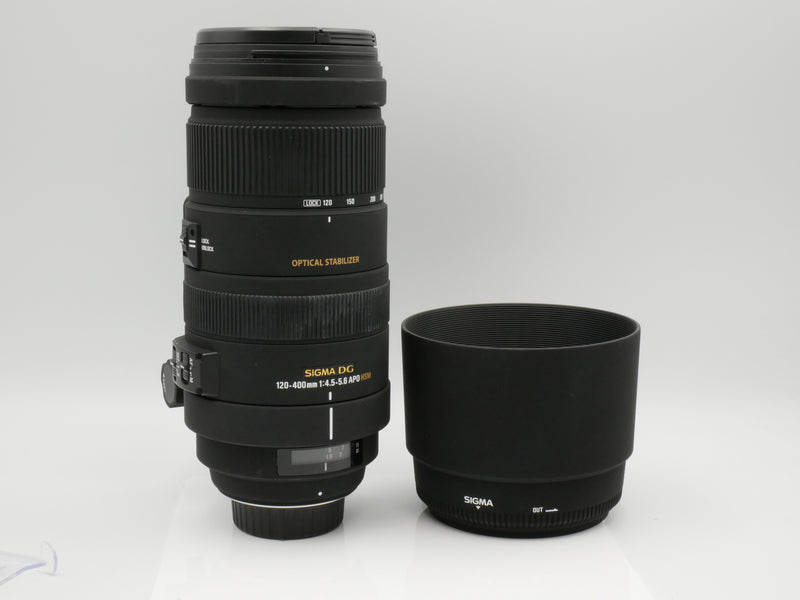 Used Sigma 120-400mm F4.5-5.6 APO DG For Nikon F (10426292WW)
