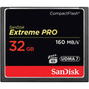 SanDisk Extreme PRO CompactFlash 32GB Card (160 MB/s)